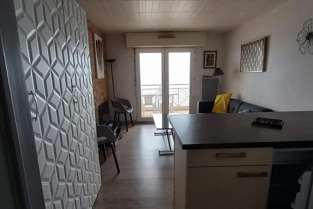 T2 1Ere Ligne Loggia Vue Mer 180 ° Parking Arcachon Buitenkant foto