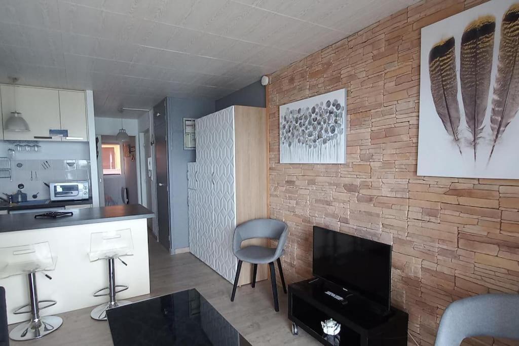 T2 1Ere Ligne Loggia Vue Mer 180 ° Parking Arcachon Buitenkant foto