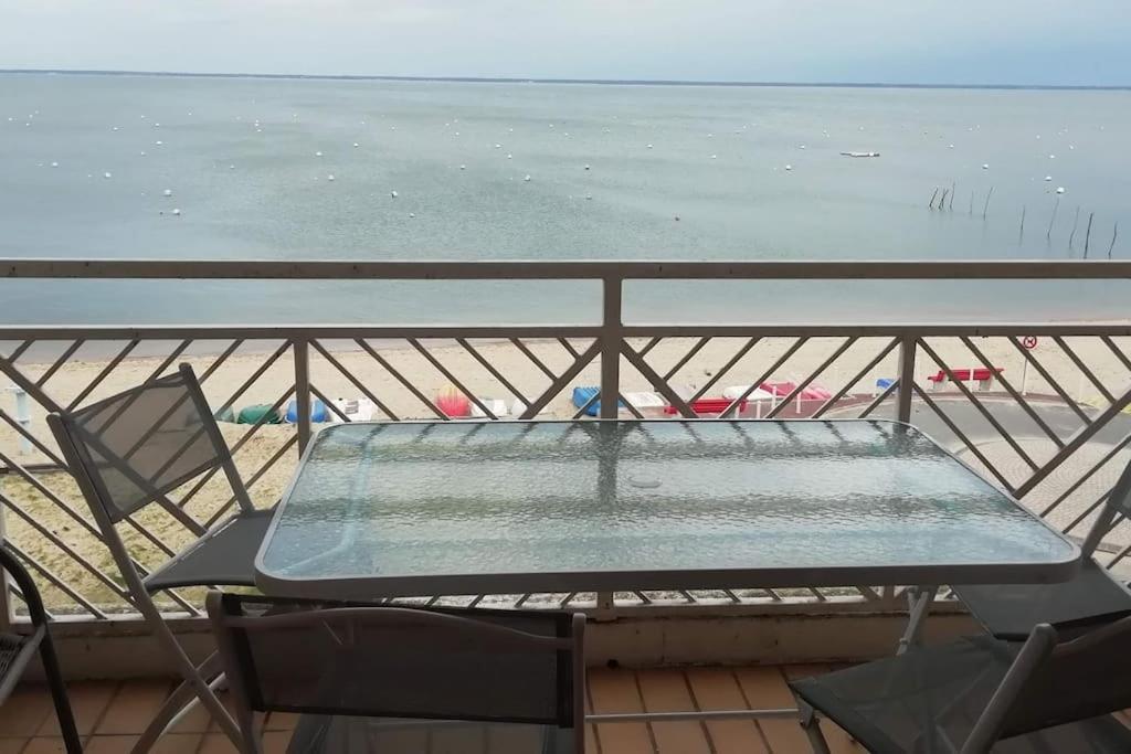 T2 1Ere Ligne Loggia Vue Mer 180 ° Parking Arcachon Buitenkant foto
