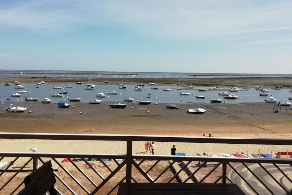 T2 1Ere Ligne Loggia Vue Mer 180 ° Parking Arcachon Buitenkant foto